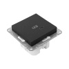 Механизм розетки USB-С, быстрая, чёрная Эпика EKF (кратно 1)