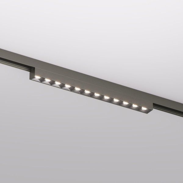 Трековый светодиодный светильник Denkirs Shine Grill DK5771-DN