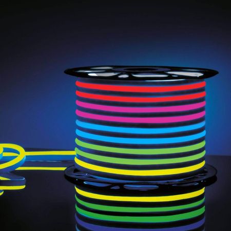 Гибкий неон Elektrostandard 12W/m 144LED/m 5050SMD разноцветный 50M a045405