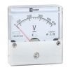 Вольтметр VMA-801 аналоговый на панель (80x80) круглый вырез 500В прямое подкл. EKF PROxima