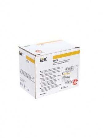 KARAT Ограничитель импульсного перенапряжения ОПС1-B 3P In=30кА Un=400В Im=60кА IEK