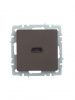 BRITE Розетка HDMI РHDMI-0-БрТБ темная бронза IEK