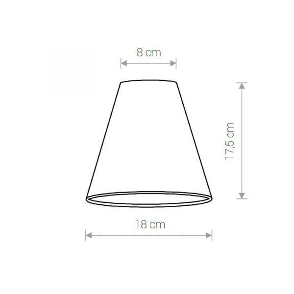 Абажур Nowodvorski Cameleon Cone S 8415