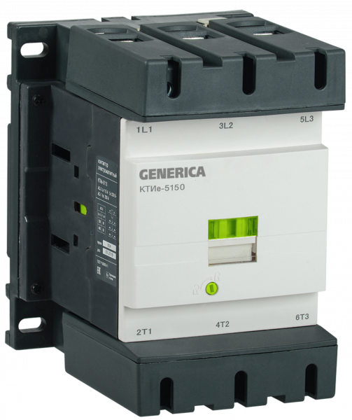 Контактор КТИе-5150 150А 230В/АС3 GENERICA