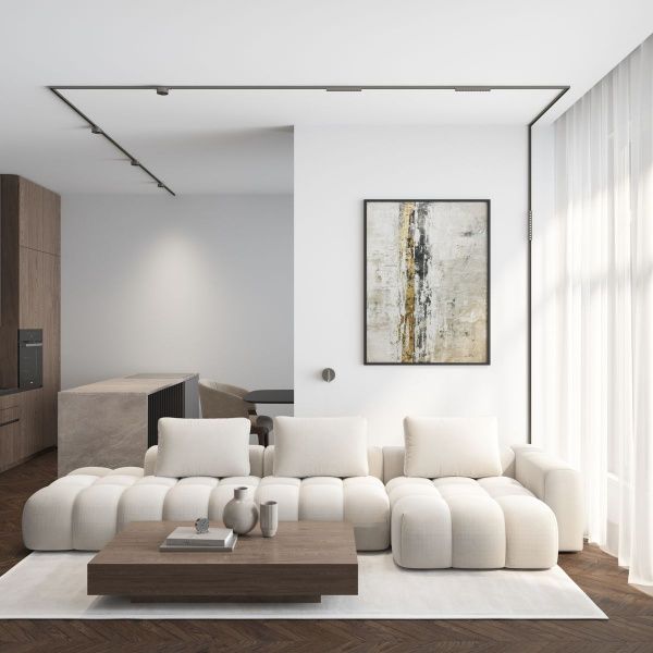 Трековый светодиодный светильник Denkirs Shine Grill DK5771-DN