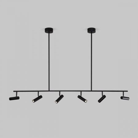 Подвесная светодиодная люстра Eurosvet Epiphania 20252/6 LED черный