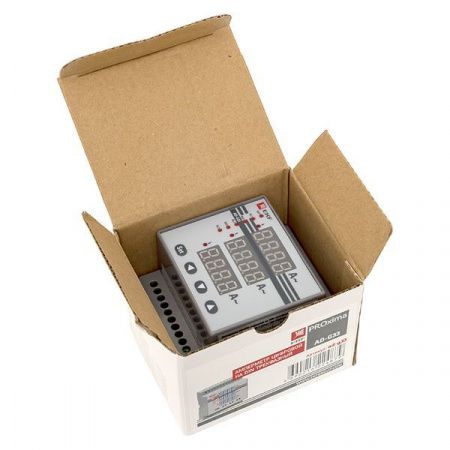 Амперметр AD-G33 цифровой на DIN трехфазный EKF PROxima (без поверки