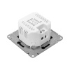 Механизм розетки USB-С, быстрая, чёрная Эпика EKF (кратно 1)