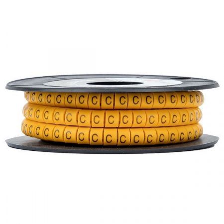 Маркер кабельный 2,5 мм2 "C" (1000 шт.) (ЕС-1) EKF PROxima