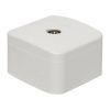 Минск Розетка TV 1-местная ОП 75Ом 5-862МГц белая EKF Basic