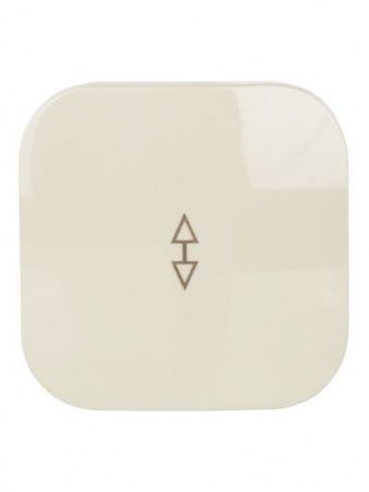 GLORY Выключатель 1-клавишный для открытой установки проходной 10А ВСп10-1-0-ХК кремовый IEK