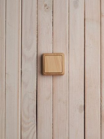 OKTAVA Выключатель 1-клавишный для открытой установки 10А ВС20-1-0-ОС сосна GENERICA