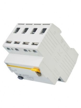 Выключатель дифференциальный (УЗО) ВД1-63 4Р 80А 300мА IEK