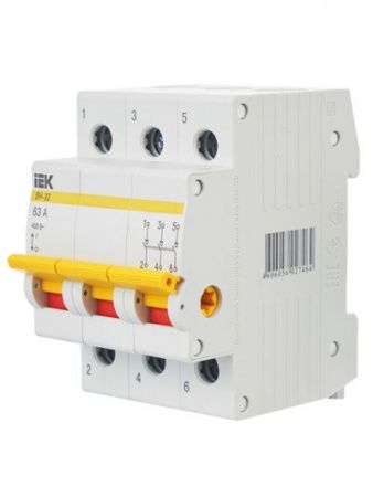 Выкл. нагрузки 3П  63А  IEK  ВН-32