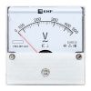 Вольтметр VMA-801 аналоговый на панель (80x80) круглый вырез 500В прямое подкл. EKF PROxima