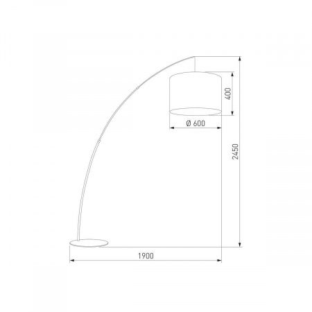 Торшер TK Lighting 6097 Moby