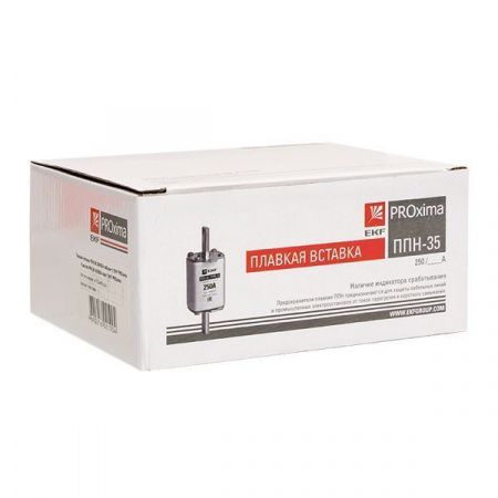 Плавкая вставка ППН-35 250/100А габарит 1 EKF