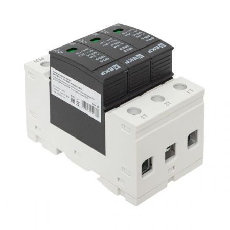 Ограничитель импульсных напряжений ОПВ-D/3P In 5кА 275В с сигн. EKF PROxima